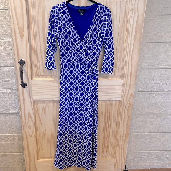 RN Studio by Ronni Nichole Dresses & Skirts - RN STUDIO FAUX WRAP MAXI DRESS